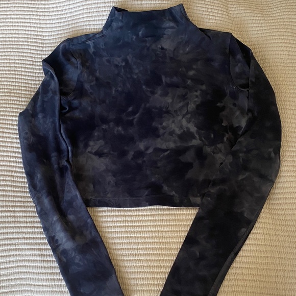 Lululemon All Aligned Mock Neck Long Sleeve Shirt, Size 4 - Picture 3 of 5